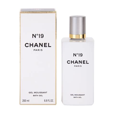 chanel no 19 bath shower gel|chanel soaps for women.